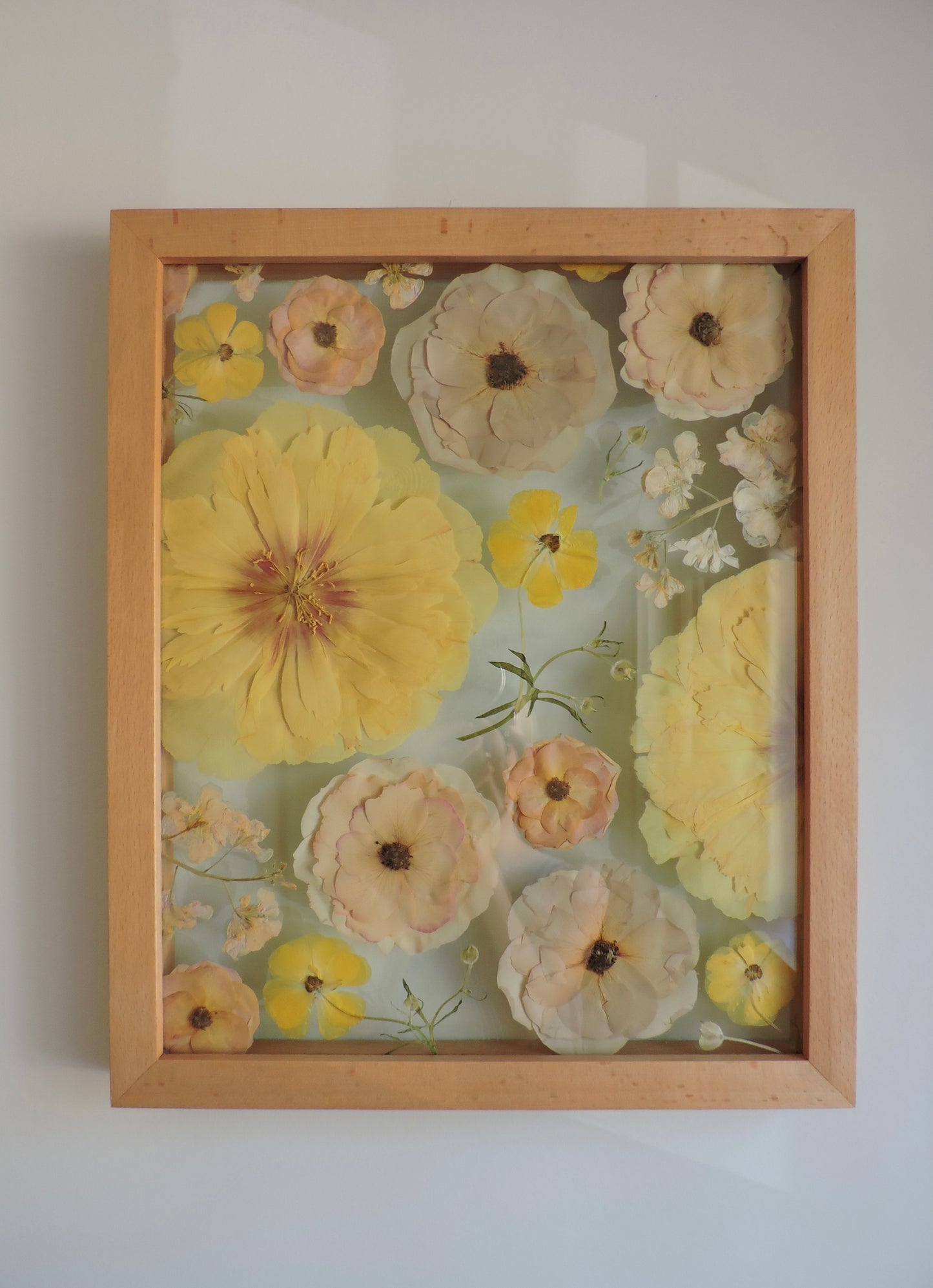 Framed Wedding Bouquet