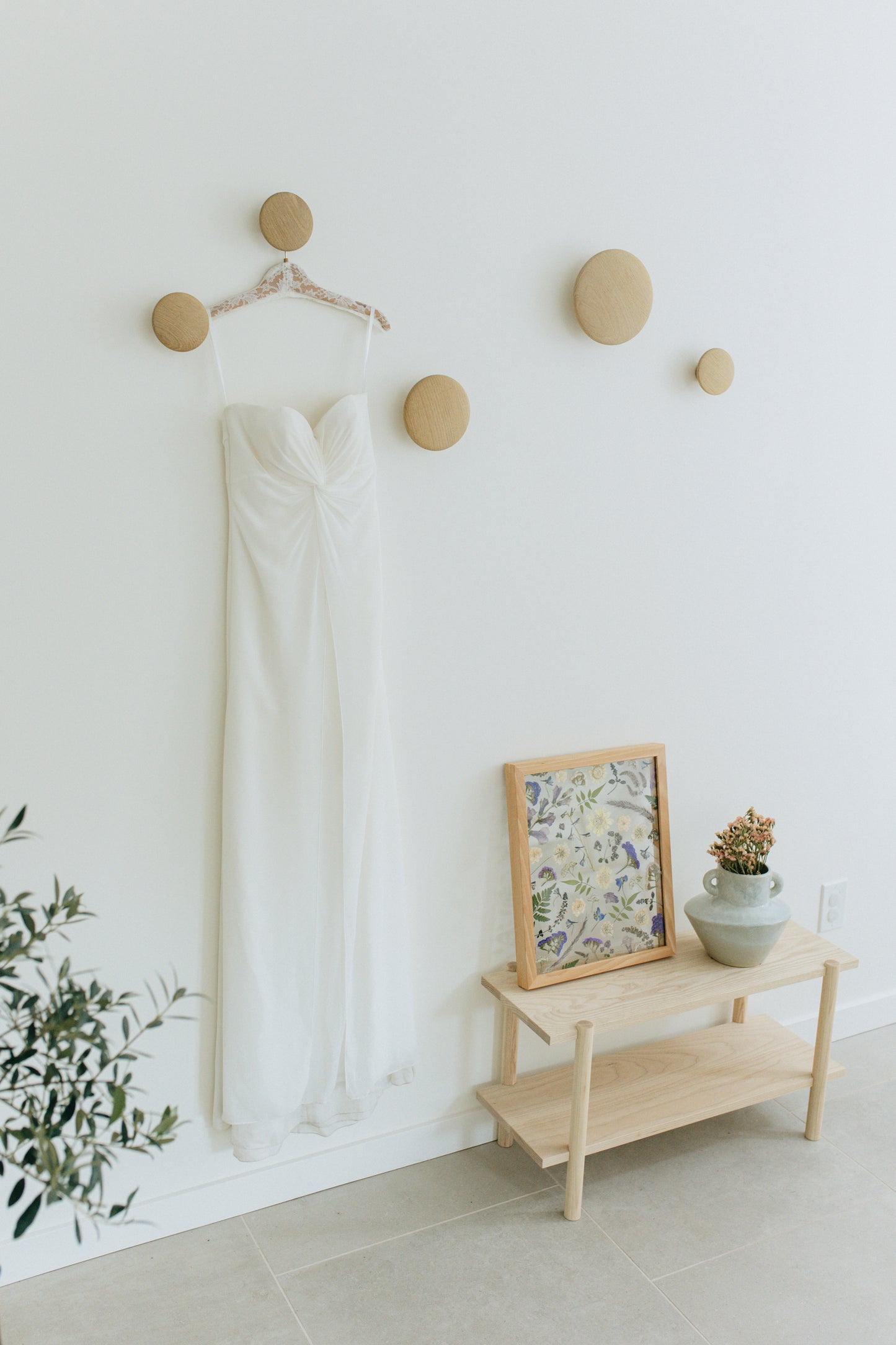 Framed Wedding Bouquet