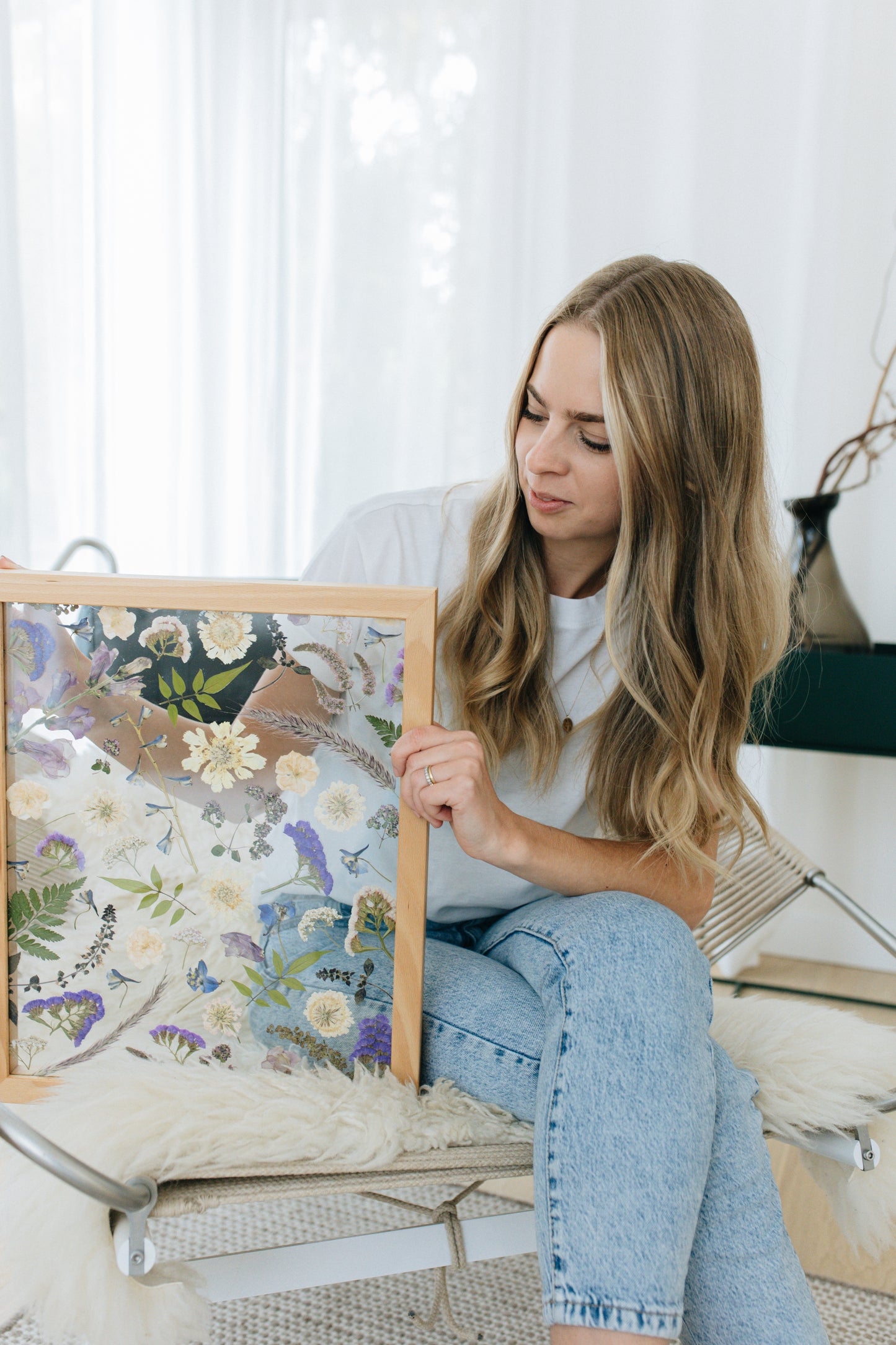 Framed Wedding Bouquet